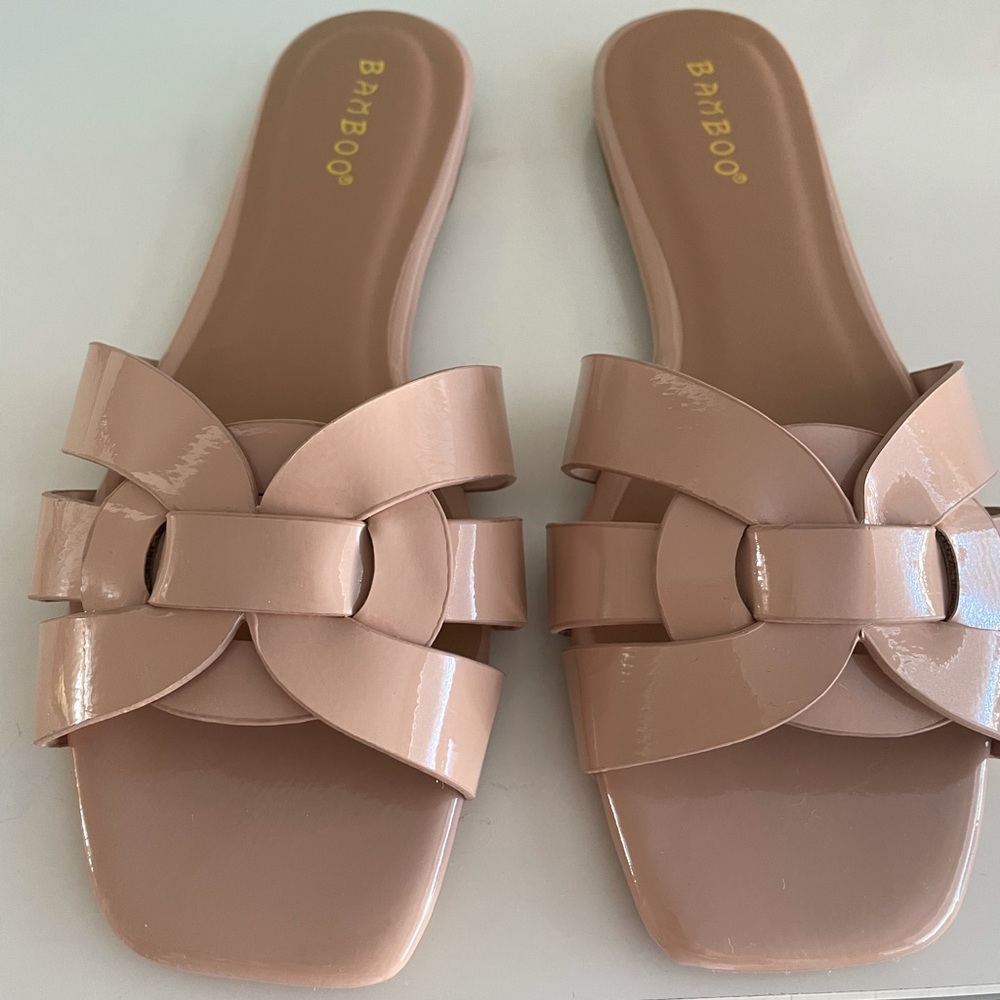 Tan Slides / Sandals